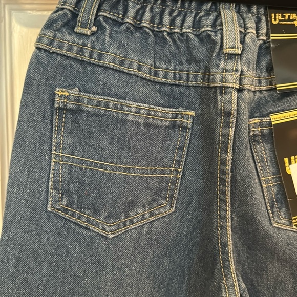 Ultimate Flared Leg Girls Size 6x Jeans NWT blue 100% cotton 104185 - Picture 7 of 8